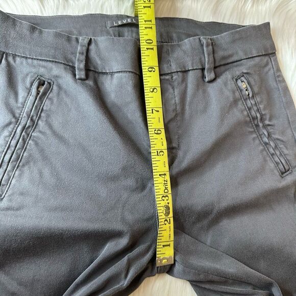 Level 99 FRANCIS LACEY DOUBLE WELT ZIP TROUSER Grizzly Pants Size 27 - Picture 9 of 11